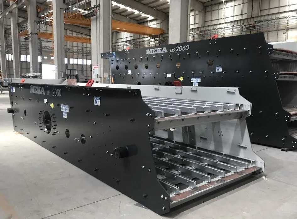 MEKA’nın MS 2060 Titreşimli Eleği HEIDELBERG Cement Romanya’ya Ulaştırıldı