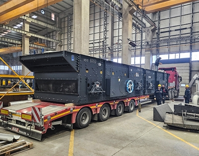 PRÊT POUR LE CRIBLAGE HUMIDE