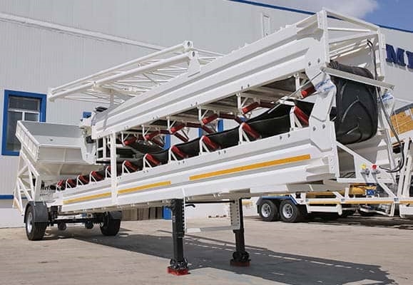 Mobile Aggregate Feeding Conveyor