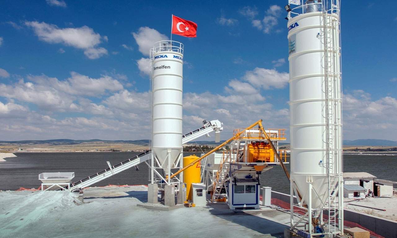 Mobile Concrete Batching Plants
