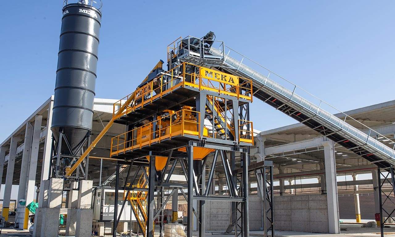 Precast Concrete Batching Plant