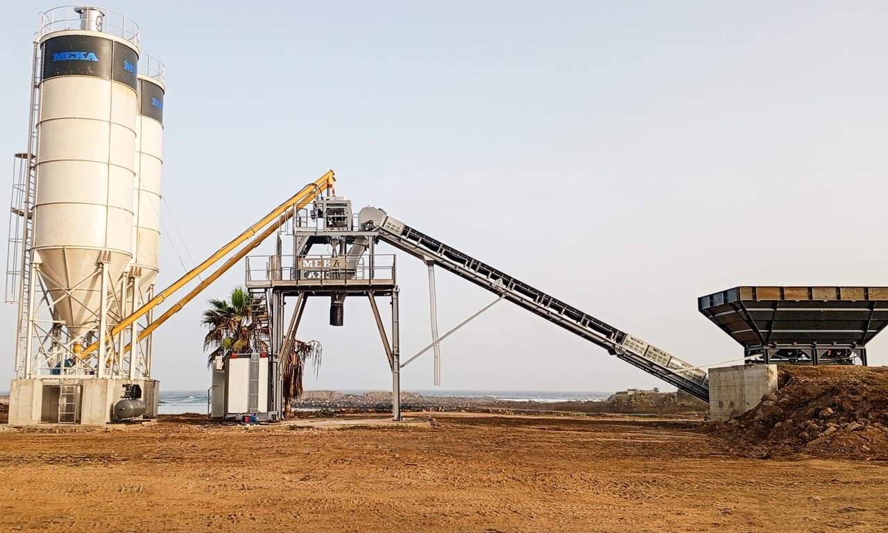 Stationary Concrete Batching Plants
