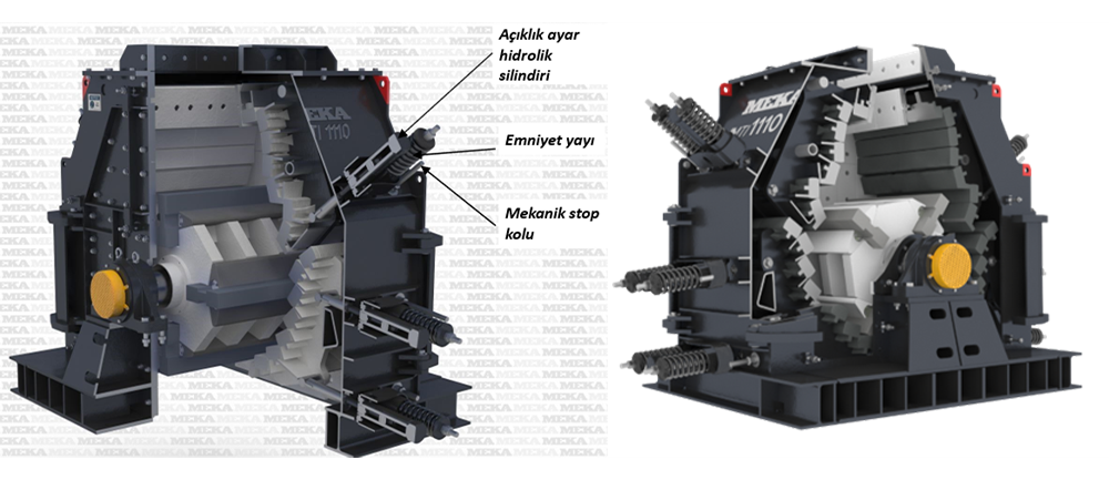 Şekil 8 Tersiyer darbeli kırıcı kamalı yan astar bağlantısı
