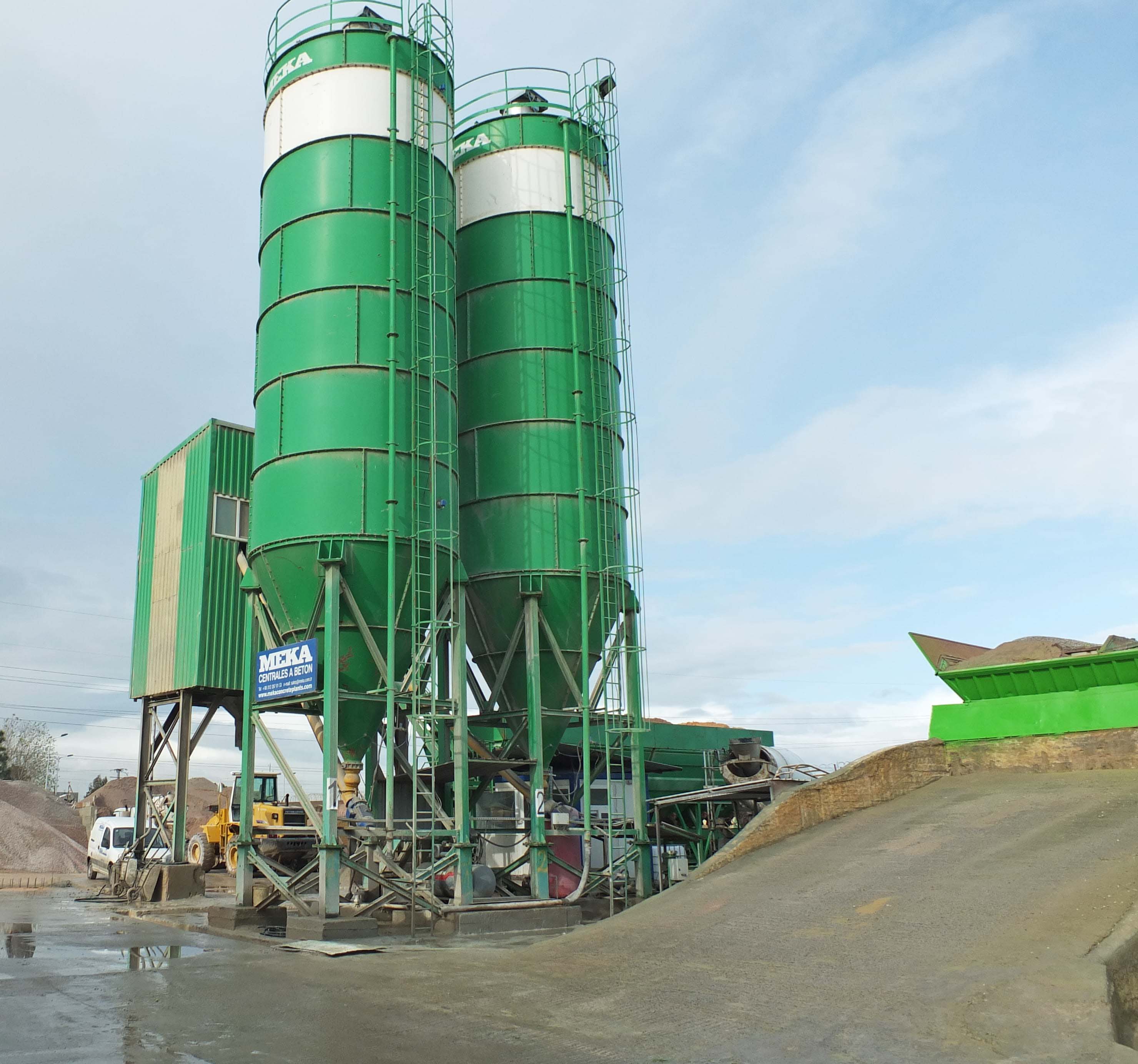 MB-60W-WS Stationary Concrete Batching Plant