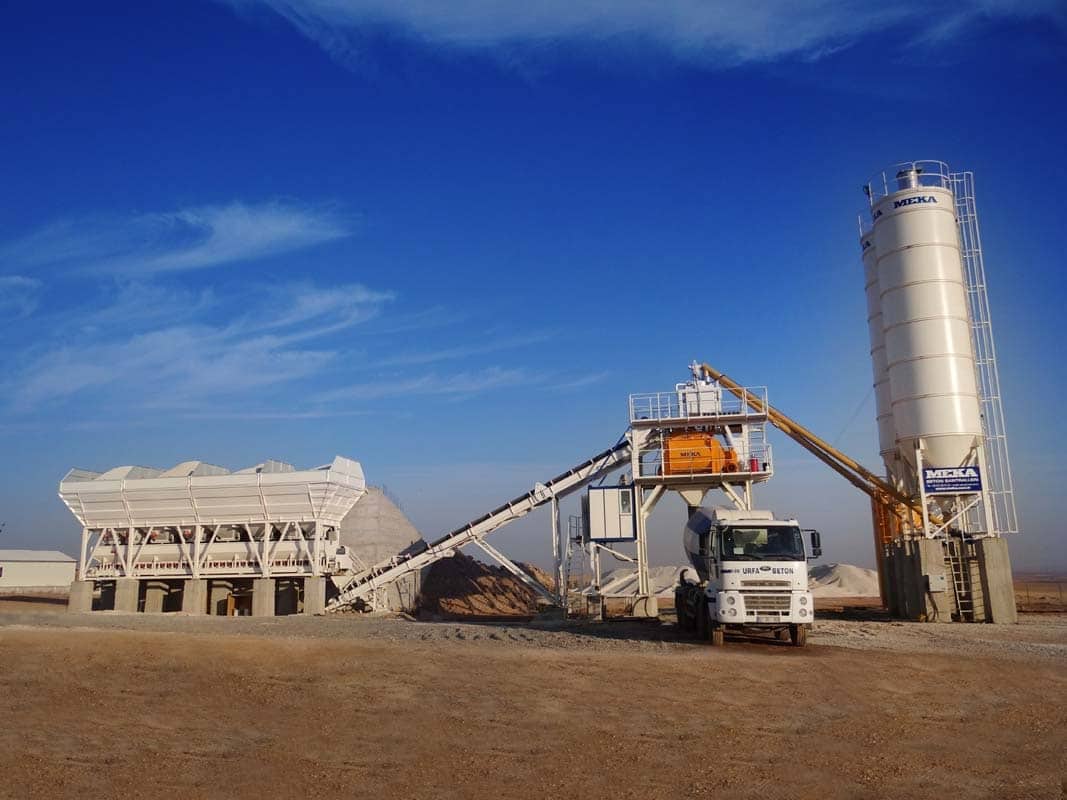 MB-C100 Plantas De Dosificación Compactas De Concreto