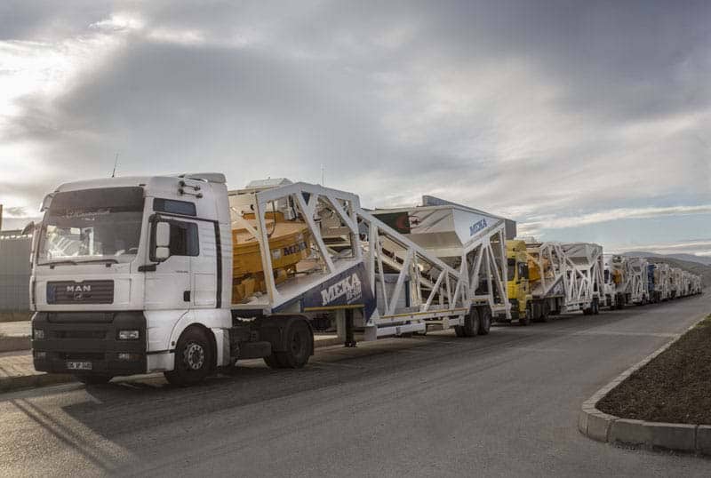 MB-60 M Plantas Dosificadoras De Concreto Móvil